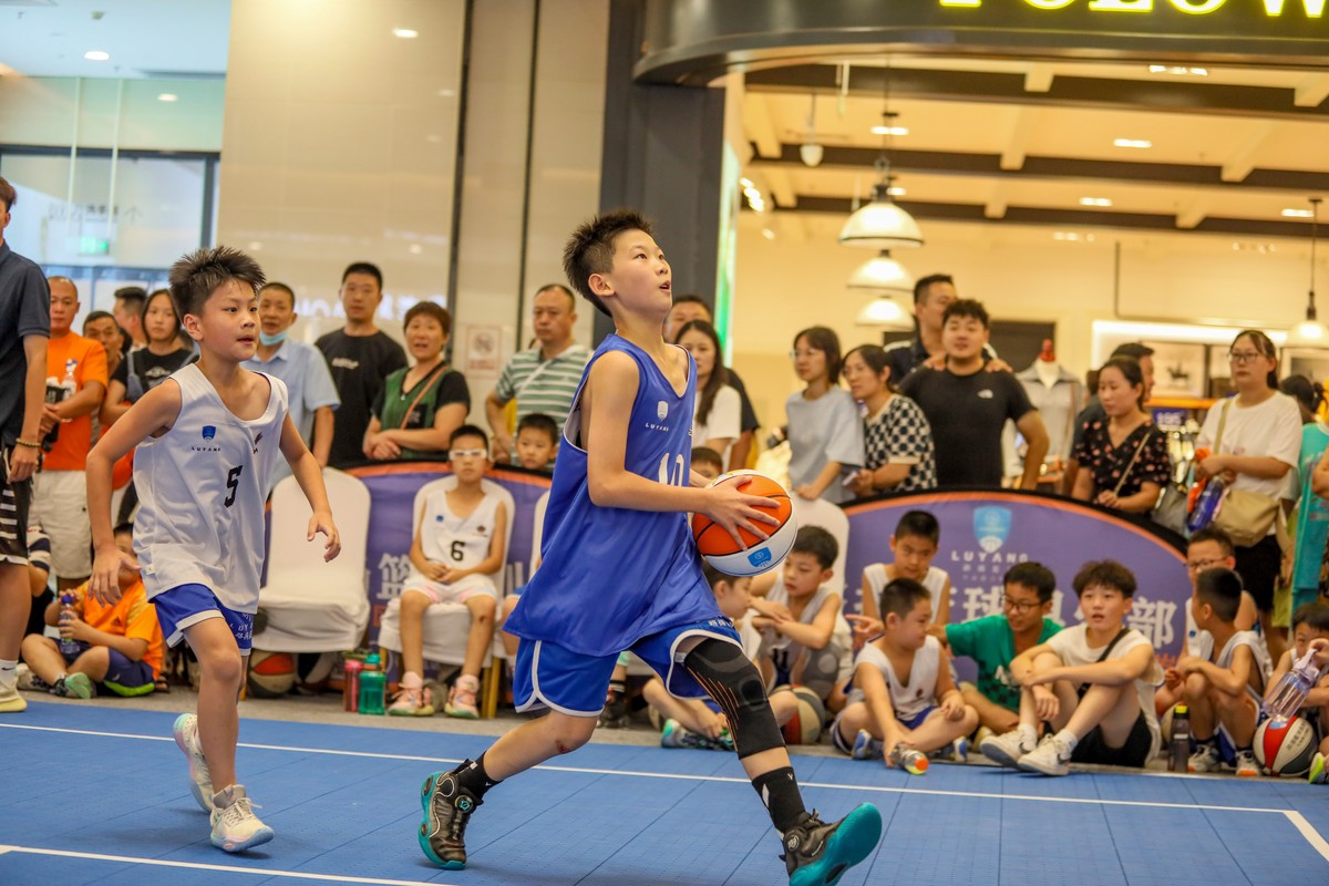 少年篮球运球训练
